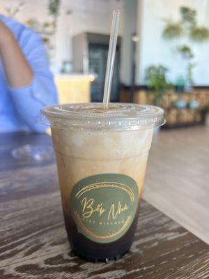 Coconut cream viet coffee! Coconut cream was in a slushie form and so delish!