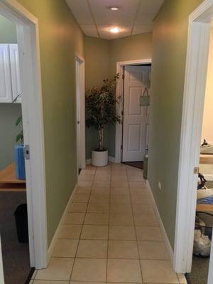 Hallway by Back in Shape Chiropractic