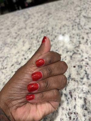 Nails done by Taylor - Manicure w/ Shellac #488