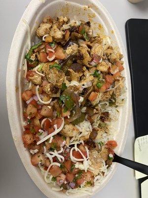 Delicious!  Chicken Burrito Bowl