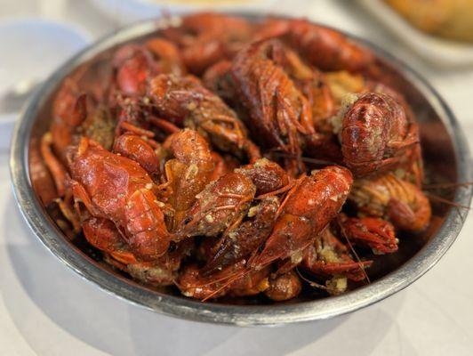 Crawfish with The Mix sauce