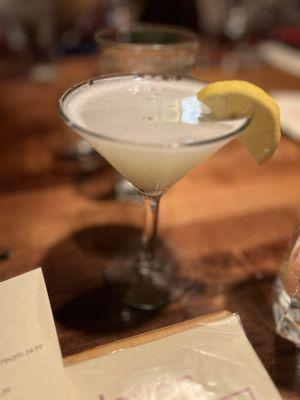 Lemon drop martini