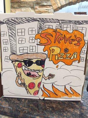 The best pizza box ever lol