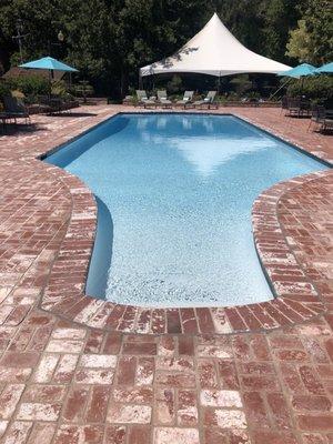 Korbel Champagne Cellars - New McNear Brick Deck and Pool