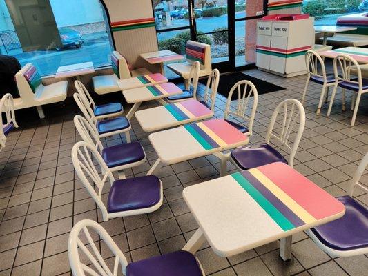 take a trip back to the inside of a taco bell from the 90's