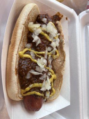 Chili dog