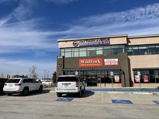 Wild Fork located at the NE corner of El Dorado and Legacy. Conveniently located about a mile or so west of the Dallas North Tollway