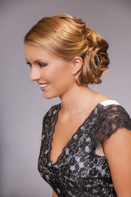 Wedding updo