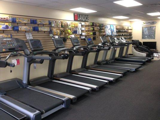 Matrix Fitness Treadmills, Life Fitness Treadmills, Horizon Treadmills!