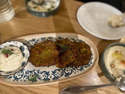 Zucchini fritters