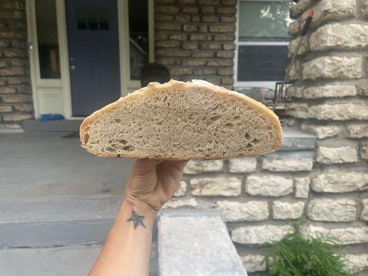 Delicious sourdough!