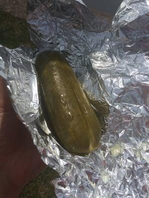 1 dill pickle