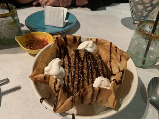 Fried ice cream