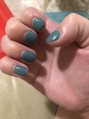 My shellac manicure