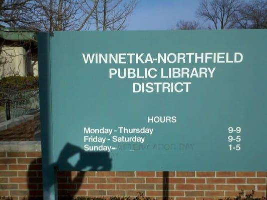 Winnetka-Northfield Public Library District