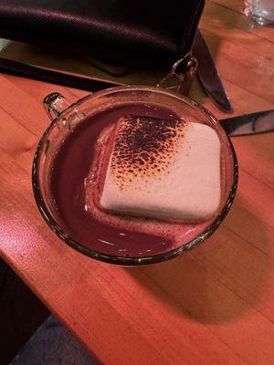 Hot coco cocktail