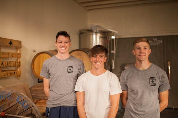 The Austin Winery team, another member of the Able Borrower Network.