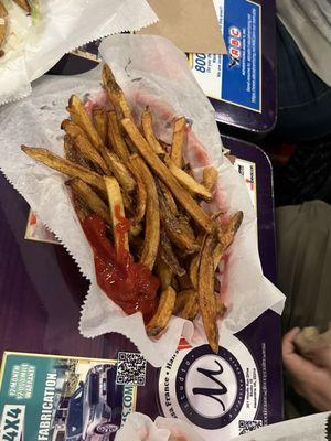 Basket of fries - generous portions