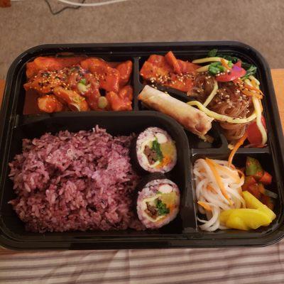 Spicy pork combo box