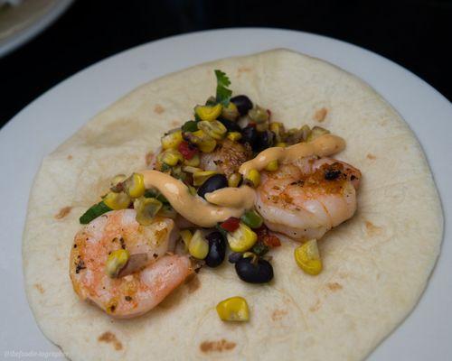 Grilled shrimp taco - pretty good.