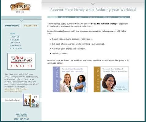 The NBF Group - National Business Factors - Medical Billing and Collections in Carson City - http://www.thenbfgroup.com