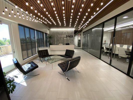 Lighting, shade  and access control at DMB Associates Inc.