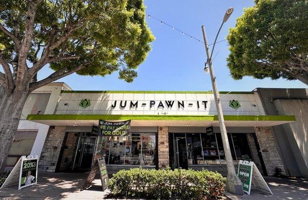 Jum-Pawn-It Jewelry and Loan is located on Greenleaf Ave. in Uptown Whittier, California