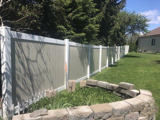 Vinyl Privacy Fence