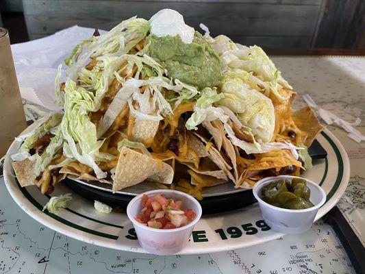 Loaded Nachos - wow!!