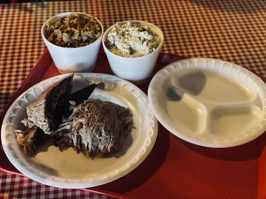 Family Dinner w/ Brisket $34.99