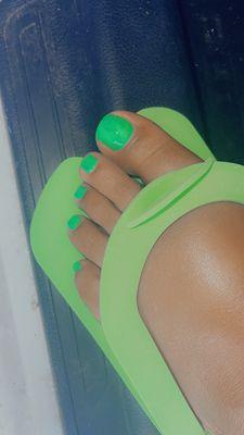 Cindy did an amazing job on my pedicure