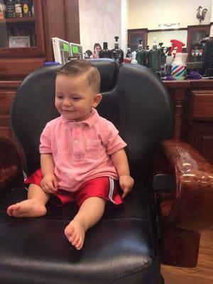 Gentlemens baby cut