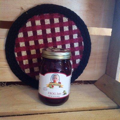 New.....Maple Ridge Orchard FROG jam.....yum!