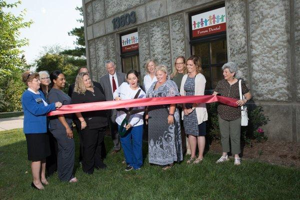 Ribbon Cutting with the Chamber