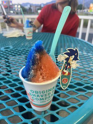 Shave ice cream