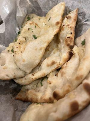 Garlic naan