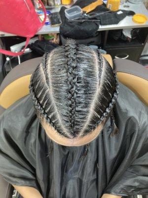 Men braids