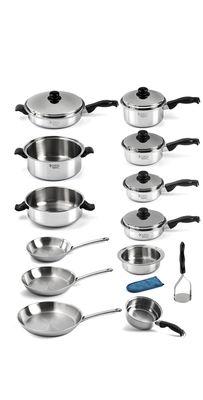 These are in the cookware category. This set is the Accomplished chef cookware set and comes with 18-pieces.