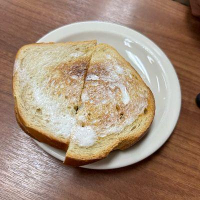 Yummy perfect sourdough toast!