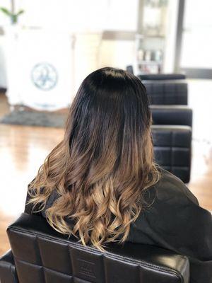 Balayage.