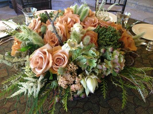 Romantic Garden style arrangement