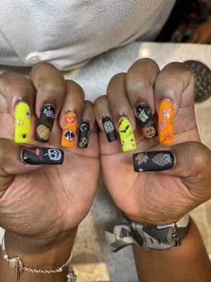 Halloween nails