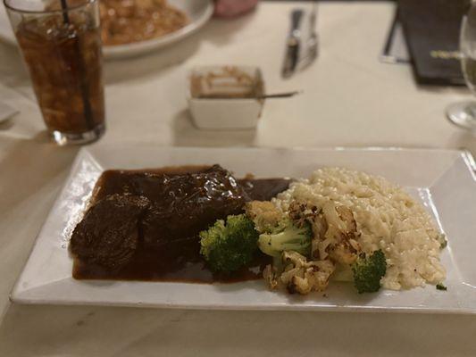 The Short ribs were amazing