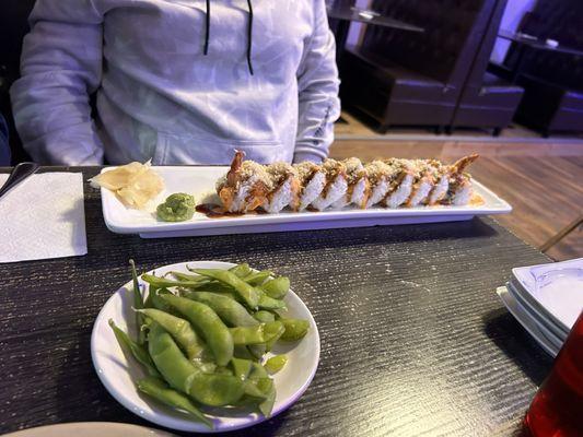 Edamame appetizer