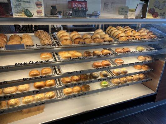 Bagel selection