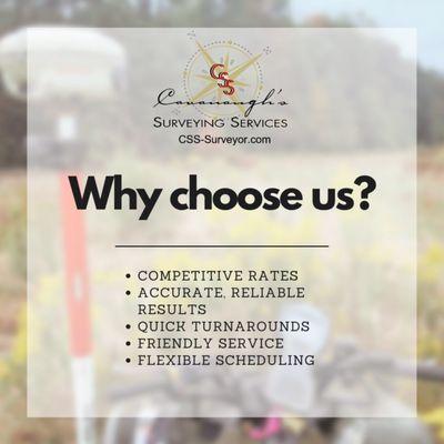 Why choose us?
-Competitive rates
-Accurate, reliable results
-Quick turnarounds
-Friendly service
-Flexible scheduling