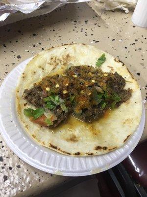 Barbacoa taco