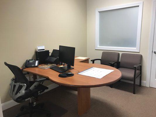 Consultation Room at Pineville Dentistry.