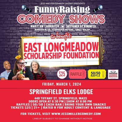 Laugh. Have fun. Make a Difference! Get tickets at FunnyRaising.com