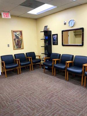 Patient waiting area.